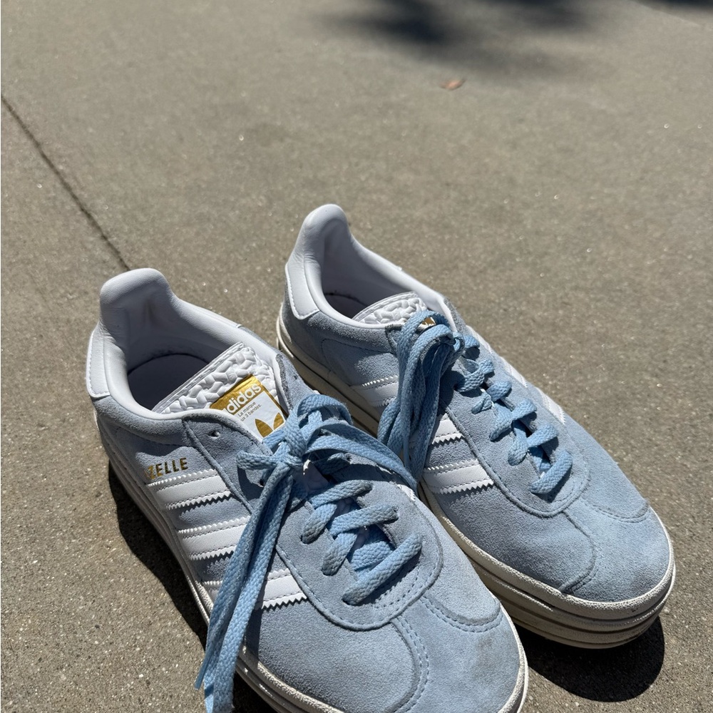 Blue Adidas Gazelle Women's Sneakers